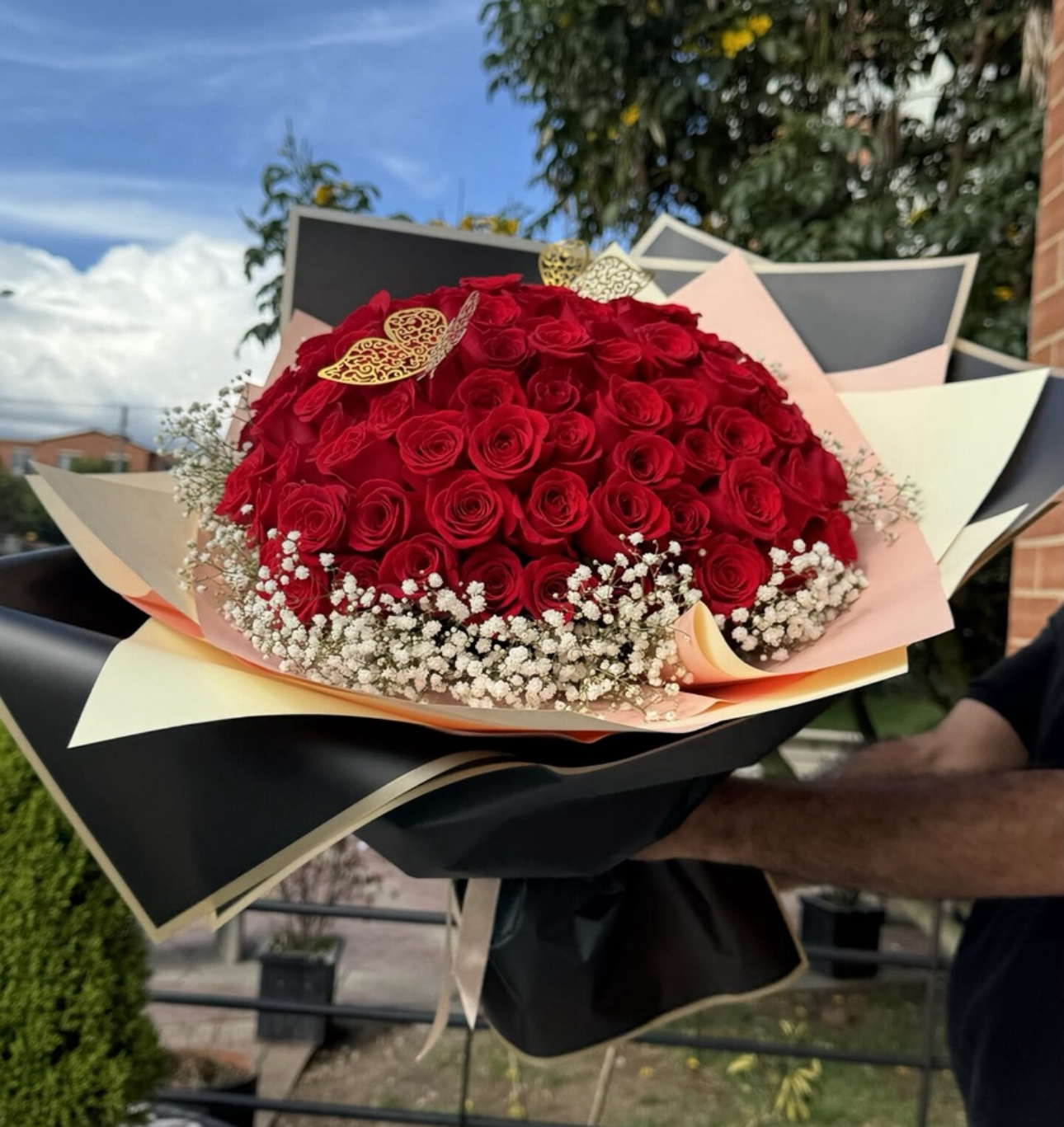 Bouquet Crimson 200 rosas
